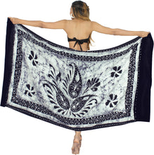 Load image into Gallery viewer, La Leela Rayon Batik Paisley Bikini  Beach Wrap Sarong