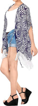 Load image into Gallery viewer, Women Loose Beach Kimono Cardigan Capes Flowy Dress Chiffon Print