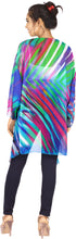 Load image into Gallery viewer, Aurora Dreams Multicolor Printed Kimono Shrug Jacket Cover up