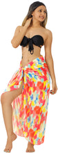 Load image into Gallery viewer, Sheer Abstract Print Beach Wrap For Women