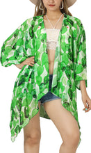 Cargar imagen en el visor de la galería, Desert Bloom Sheer Allover Cactus Printed Kimono Shrug Jacket Cover up