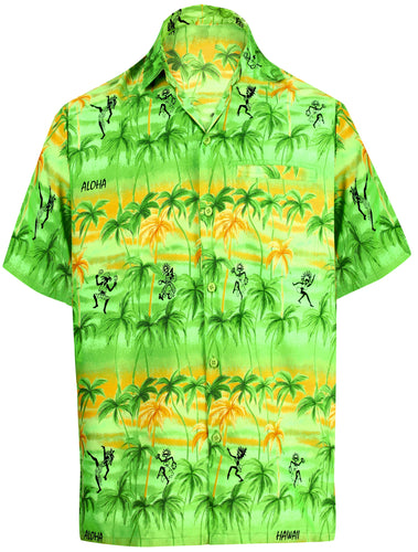 la-leela-shirt-casual-button-down-short-sleeve-beach-shirt-men-aloha-pocket-Shirt-Green_W48