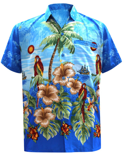 la-leela-shirt-casual-button-down-short-sleeve-beach-shirt-men-aloha-pocket-Shirt-Blue_W356