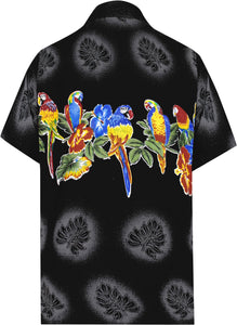 la-leela-shirt-casual-button-down-short-sleeve-beach-shirt-men-aloha-pocket-Shirt-Halloween Black_W370