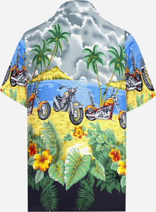 la-leela-shirt-casual-button-down-short-sleeve-beach-shirt-men-aloha-pocket-Shirt-Grey_W161