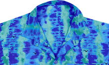 Load image into Gallery viewer, la-leela-shirt-casual-button-down-short-sleeve-beach-shirt-men-aloha-pocket-Shirt-Blue_W409