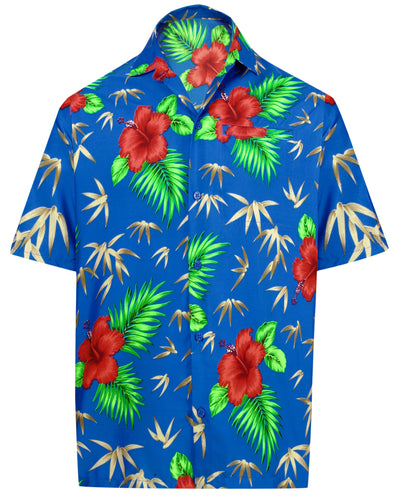 la-leela-shirt-casual-button-down-short-sleeve-beach-shirt-men-aloha-pocket-Shirt-Blue_W411