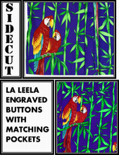 Load image into Gallery viewer, la-leela-shirt-casual-button-down-short-sleeve-beach-shirt-men-aloha-pocket-Shirt-Blue_W417