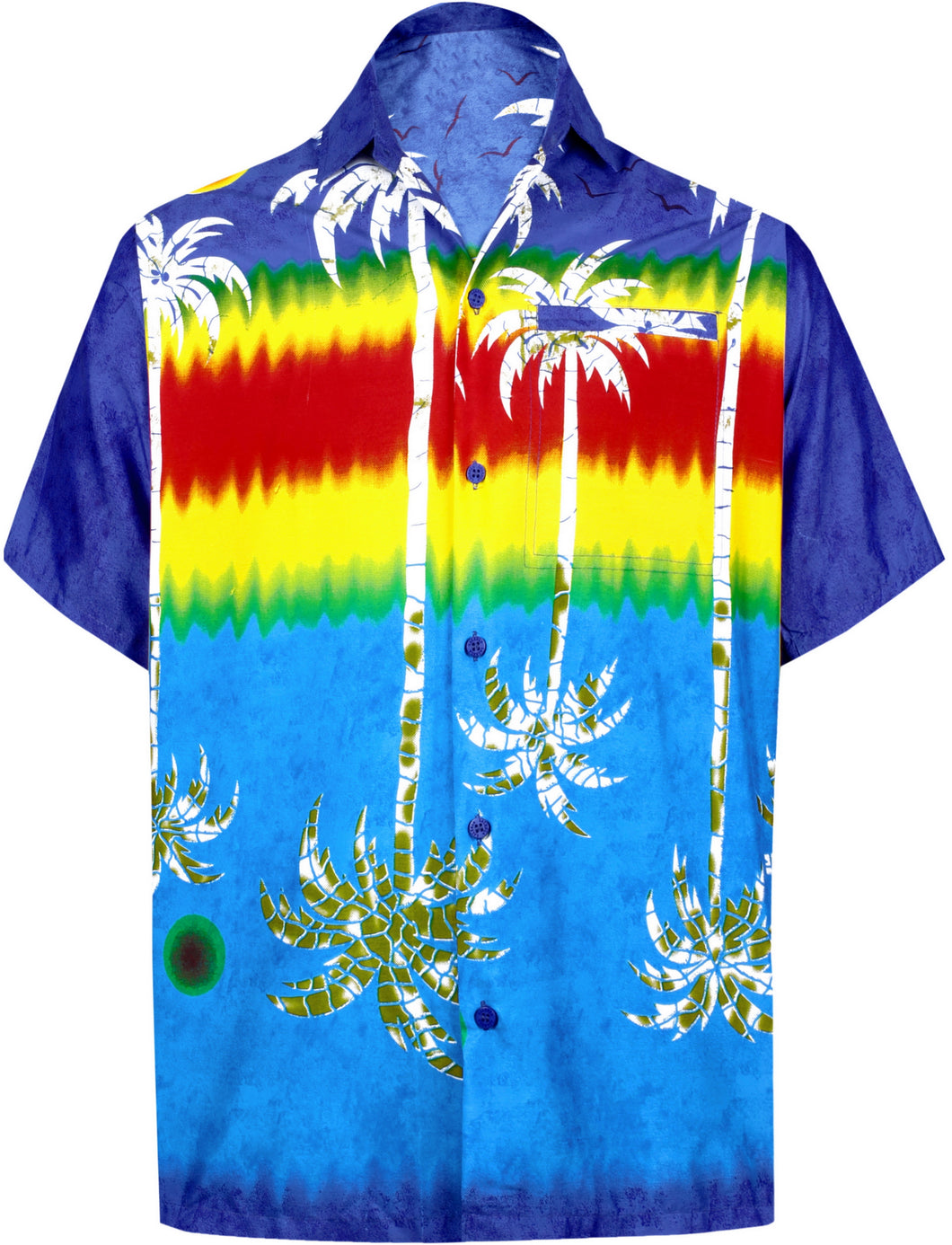 la-leela-shirt-casual-button-down-short-sleeve-beach-shirt-men-aloha-pocket-Blue_W396