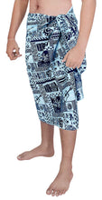 Load image into Gallery viewer, la-leela-100-cotton-mens-wear-sarong-pareo-wrap-cover-ups-bathing-suit-beachwear-swim