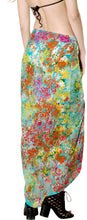 Load image into Gallery viewer, la-leela-resort-scarf-beach-dress-sarong-printed-78x43-turquoise_4401