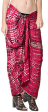 Load image into Gallery viewer, la-leela-aloha-bali-scarf-deal-beach-dress-sarong-tie-dye-78x43-red_4452