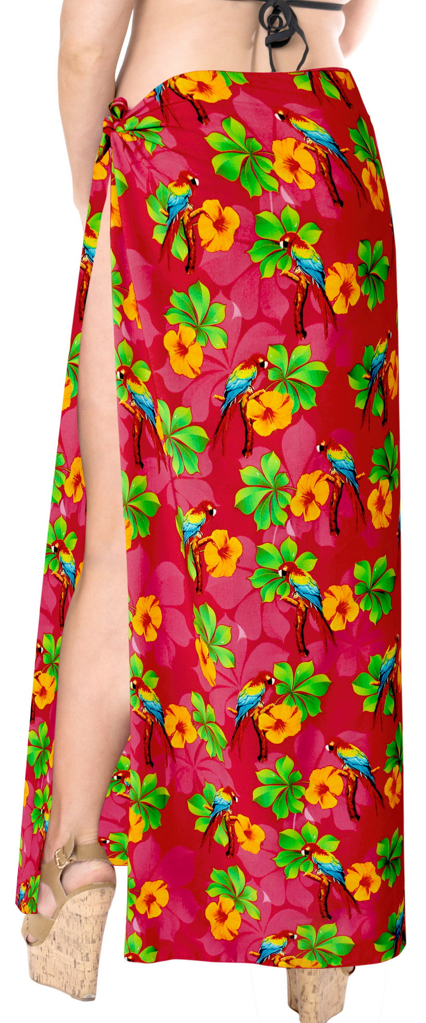 Plus Size Hawaiian Beach Sarong Wrap Skirt Plumeria Flower Sarong Batik  Pareo -  Canada