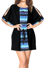 Load image into Gallery viewer, LA LEELA Kimono Beach Women&#39;s  Swimwear Swimsuit Bikini Cover up Blouse 21_PV_Bl