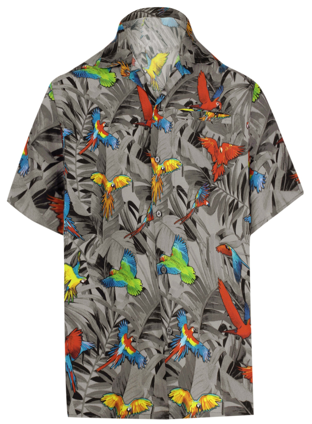 la-leela-shirt-casual-button-down-short-sleeve-beach-shirt-men-aloha-pocket-Shirt-Halloween Black_W600