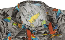 Cargar imagen en el visor de la galería, la-leela-shirt-casual-button-down-short-sleeve-beach-shirt-men-aloha-pocket-Shirt-Halloween Black_W600