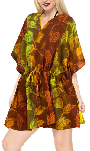 la-leela-cotton-tie_dye-short-caftan-vacation-dress-Yellow_A388