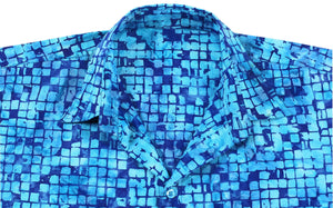 la-leela-men-casual-wear-cotton-hand-batik-printed-blue-hawaiian-aloha-shirt-size-s-xxl