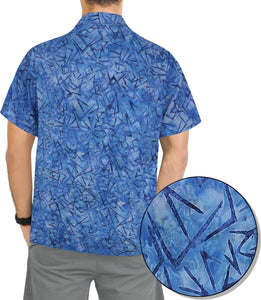 la-leela-men-casual-men-wear-summer-100-cotton-hand-printed-blue-aloha-size-s-xxl