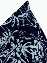 Load image into Gallery viewer, la-leela-men-casual-wear-cotton-palm-tree-hand-printed-black-hawaiian-shirt-size-s-xxl