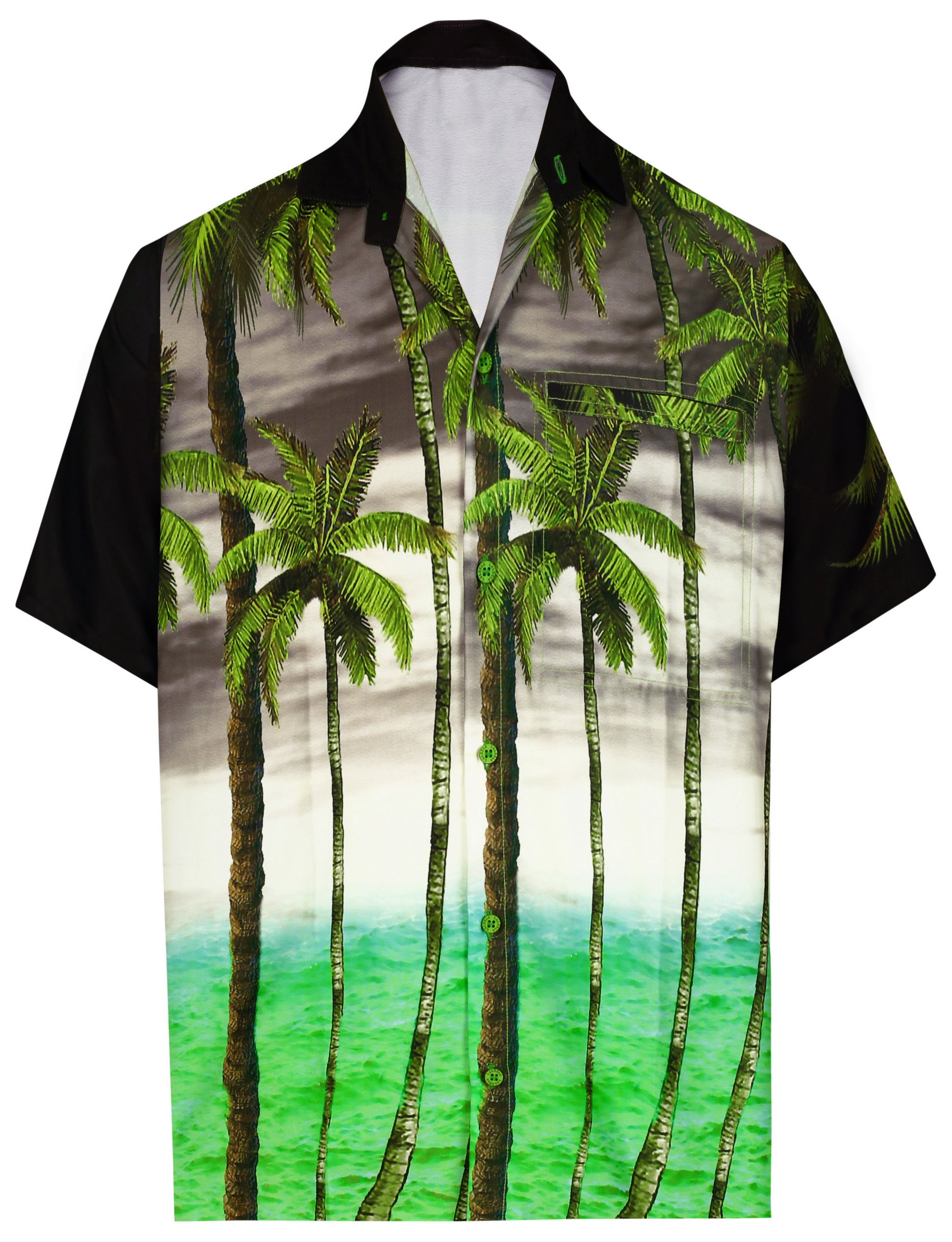 JIUKE Clearance Under $10 Mens Hawaiian Shirt Casual Short Sleeve Button  Down Shirts Aloha Shirt