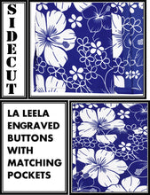 Load image into Gallery viewer, la-leela-shirt-casual-button-down-short-sleeve-beach-shirt-men-aloha-pocket-Blue_AA225