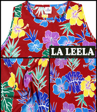 Load image into Gallery viewer, LA LEELA Women Swimsuit Beach Cover Up  Dress Swimwear US 14 [L] Red_V571